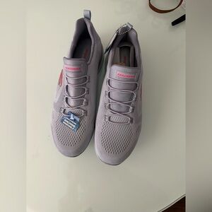 Skechers Men's Light Gray Athletic Shoes